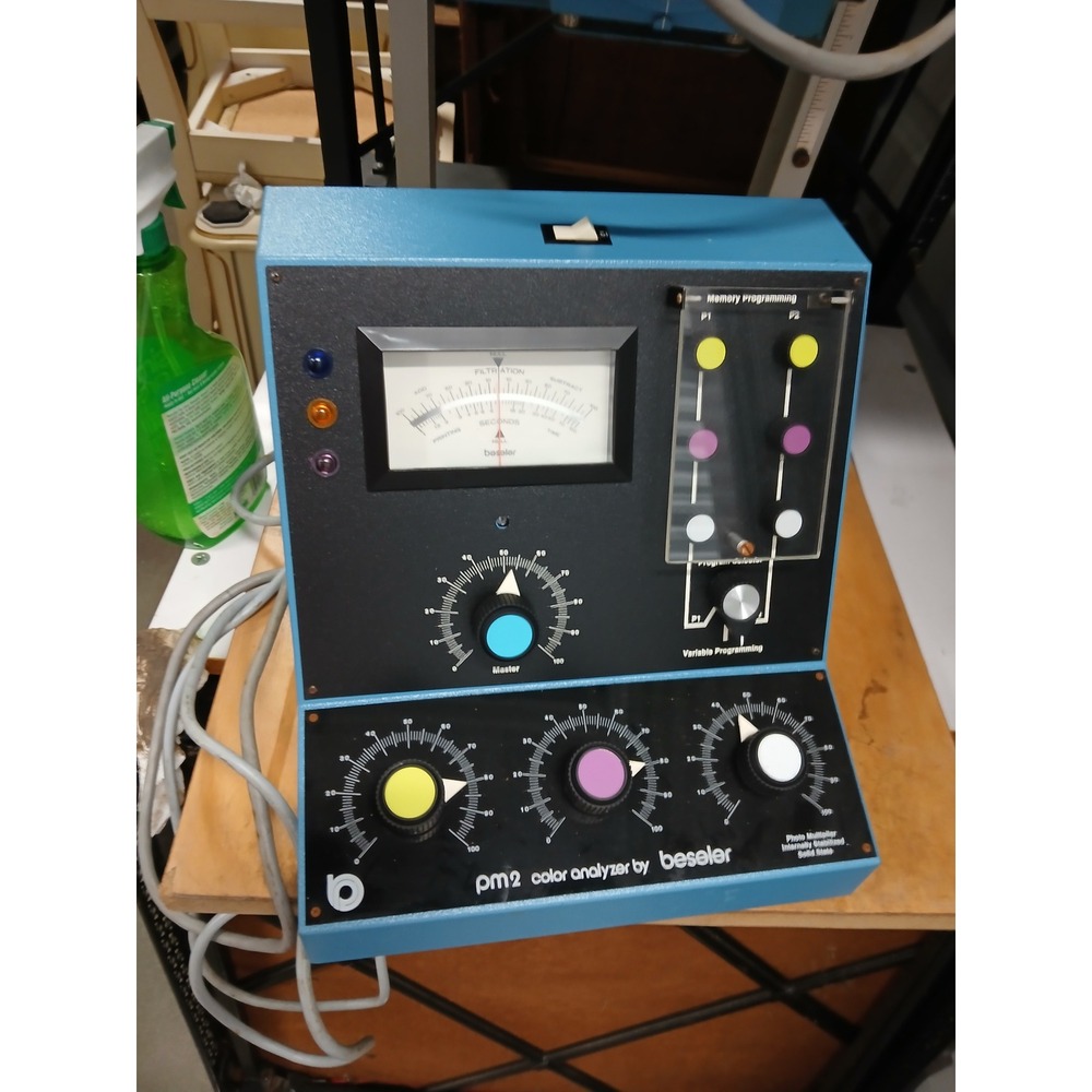 Beseler PM2 Color Analyzer Darkroom Photography Equipment Cat No 8160 Vintage